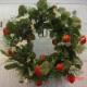 6 inches STRAWBERRY CANDLE RING, 1013
