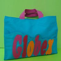 Cotton Canvas Beach Bag