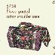 Floral Print Quilted Cotton Shoulder Case