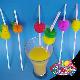 G-Party Assorted Fruit Straws, 011501
