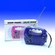 Hand Crank / Solar Radio (3 Color Assorted), 1002
