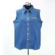 100% COTTON 8OZ LADIES DENIM VEST, W053