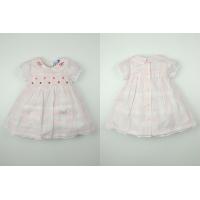 BB girl's check dress and knicker set