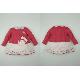 BB girl's cardigan, dress, knicker and sock 4pcs set, DH07-8854