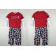 Boy's Jersey Top And Woven Pant Set, DH09-10087
