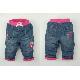 BB girl's floral embroidery denim jeans, DH10-10591