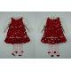 Bb Girl's Printed Corduroy Dress, Tee And Tight Set, DH07-8577