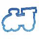 Silicone Train Shaped Pancake / Egg Mould