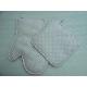 Silicone Oven Mitt and Pot Holder Set (Set of 2)