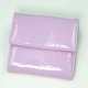 Purse in shiny material