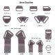 Shoe Buckles, HS001 ~ K1639