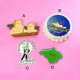 Magnet Memo Holder, A: 4387
B: 4518
C: 4801/1
D: 4643/M