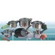 12 PCS Cookware Set with Non-Stick Frying Pan, K-0182