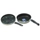 Stainless Steel Frying Pan With Non-Stick Removable Handle, K-0246