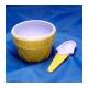 Ice Cream Cup And spoon Set (Purple,Pink,Yellow,Green), CD-107C