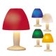 Glass-Like Plastic Lamp, MB007