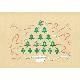 PEARL PAPER 2-FOLD X'MAS CARDS, 2575X