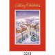  inchesAA inches Series 2-fold Xmas Cards