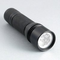 2'CR123A' cells 7 LED Aluminium Flashlight