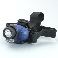 3 LED + 1 W LED Headlight 2 functions