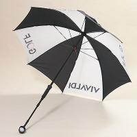 Golf umbrella with receiver