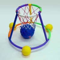 Floating Plastic Basketball Game With PVC Vinyl Basketball