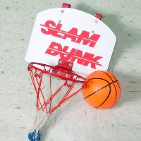 Mini Wooden Basketball Backborad Set with PVC Basketball