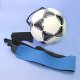 Size 5 Shiny PVC Leather Soccer Ball Training Set with Waist Band.