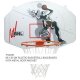 90 x 60cm Plastic Basketball Backboard with 16 inch Diameter Metal Hoop and Net, T-02295
