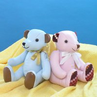7.5 inches PU JOINTED BEAR