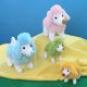 11 inches POODLE DOG HANDBAG 7 inches POODLE