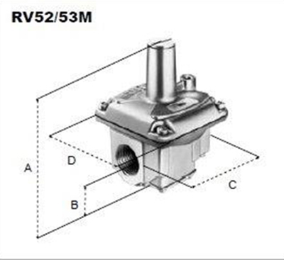 Maxitrol Gas Pressure Governor