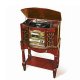 Nostalgia AM/FM Turntable w/ 3CD & Cassette Player, TAP-JK777