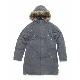 Ladies' coat, garment washed, GG-438