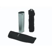 Elegant aluminium box with umbrella
