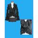 Fur trim cardigan, FP-179