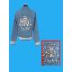 Heavy beading denim jacket, FP-185