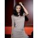 Angora silk dress