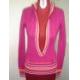 Pointelle hoodie