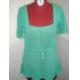 Pointelle pullover