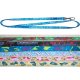 1.5x90cm Polyester Lanyard with heating transfer logo in two side with Metal hook., luxe-3019