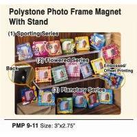 POLYSTONE PHOTO FRAME MAGNET WITH STAND
