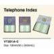 TELEPHONE INDEX, VT201A-C