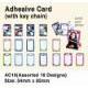 ADHESIVE CARD