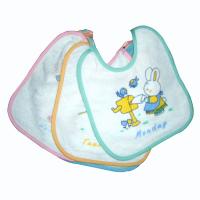 Receiving blanket and baby bib