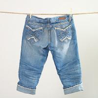 Ladies' woven jeans
