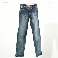 Ladies' woven jeans