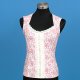 Ladies woven top with flower print