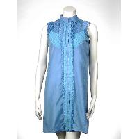 Ruffled Woven Dress