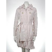 Woven Parka Coat